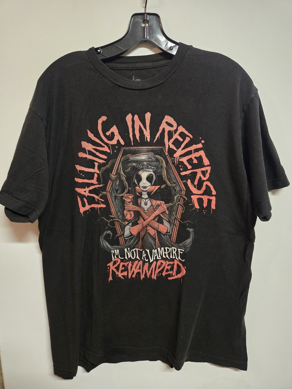 VTG- Falling In Reverse Graphic Tee - Black/Red